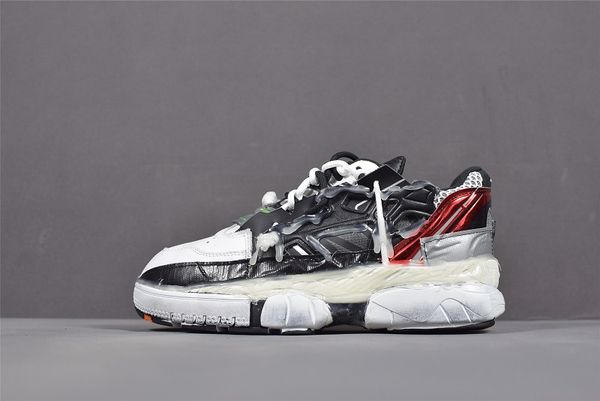 

2019 горячие продажи Белый Fusion кроссовки расплавленный деталь Sneaker повседневная ро