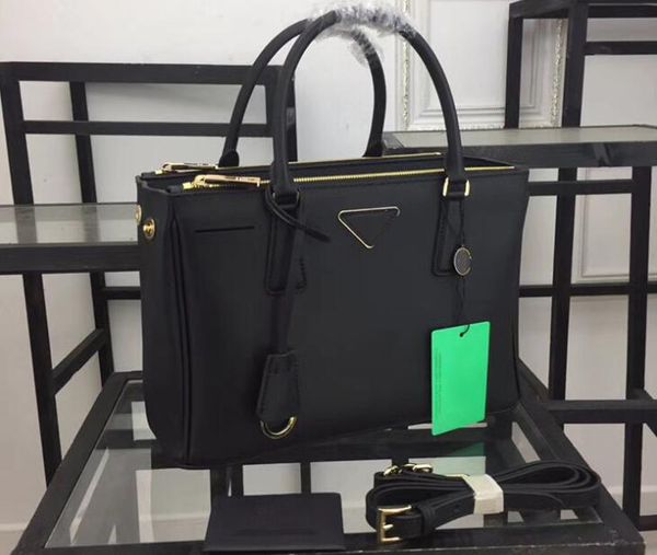 

3a 1ba274 32cm galleria bag saffiano leather totes,snap on sides,2 outside and 3 inside pockets,logo lining dust bag ing