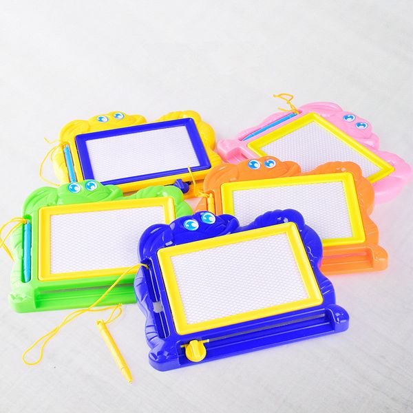 

Горячие Пластиковые Магнитные Мультфильм Дети Аква Каракули Чертежной Доски Игр