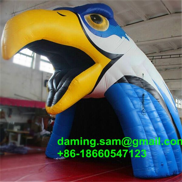 

advertising decoration can be customized eagle model giant inflatable tent