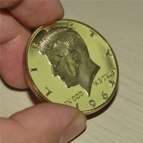 

2018 president donald trump 24kgold plated commemorative coin - almost sold out
