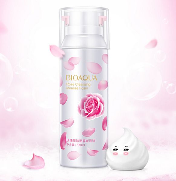 

new arrival makeup romover cleansing cream rose delicate bubble thorough cleaning and ing
