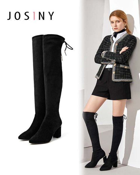 botas largas de tacon