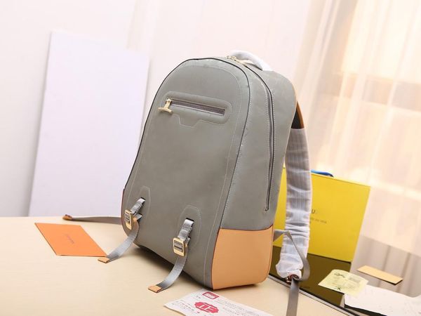 

Дизайнерские модные рюкзаки для мужчин из натуральной кожи Рюкзаки 31-46-26см сумки Рюкзаки Стиль Сумки на плечо мужские # M43881