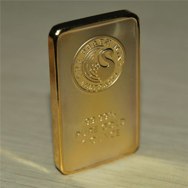 

немагнитный 24k позолоченный перт mint австралия слитках бар gold коллекция монет бизнес подарочные главная украшения