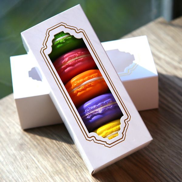 

Окно Macaron boxe, коробка торта, подарочная коробка 30 шт. / лот