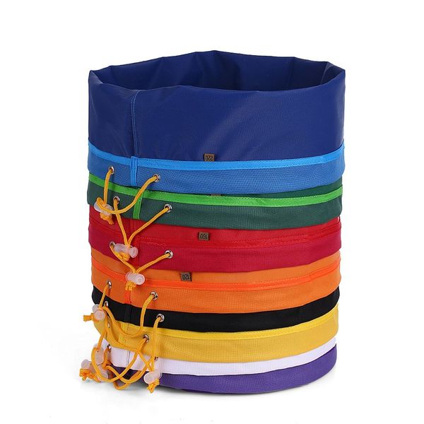 

8pcs/set garden plant growing bags non-woven fabric flower pots round pouch root container vegetable planting grow bag