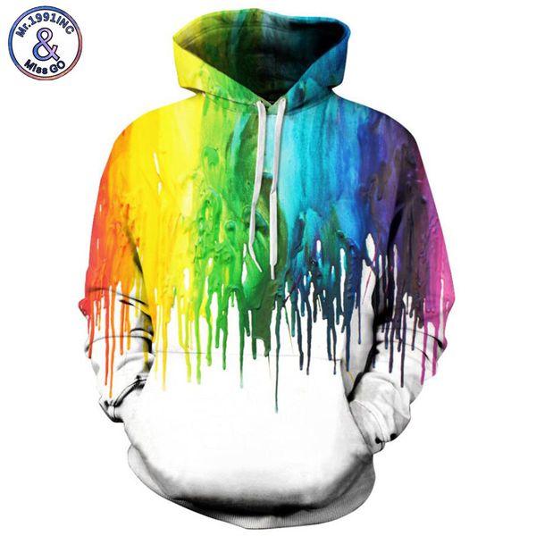 

mr.1991inc europe and america oil paint 3d sweatshirts men hoodie sweatshirt casual hooded pullovers men hoodies s-3xl m110, Black