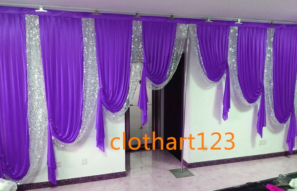 

wedding decoration swags for backdrop designs wedding stylist party curtain drapes stage backdrop 3m high by 6m wide