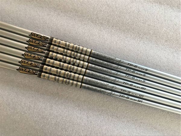 

5pcs tour ad tp-6 0.335 tip size graphite shaft sr/s/x flex golf graphite shaft for golf woods ems ing