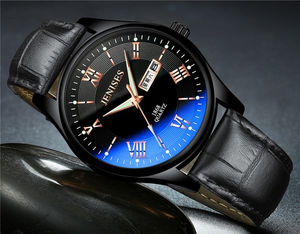 

2018 высокое качество мужские бизнес-часы кварцевые часы из нержавеющей стали роскошные досуг водонепроницаемый мода спортивные часы, Slivery;brown