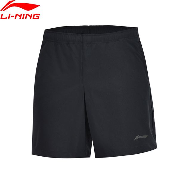 

men's running shorts black regular fit 100% polyester comfort breathable lining fitness sports shorts aksn659 mkd1596, Black;blue