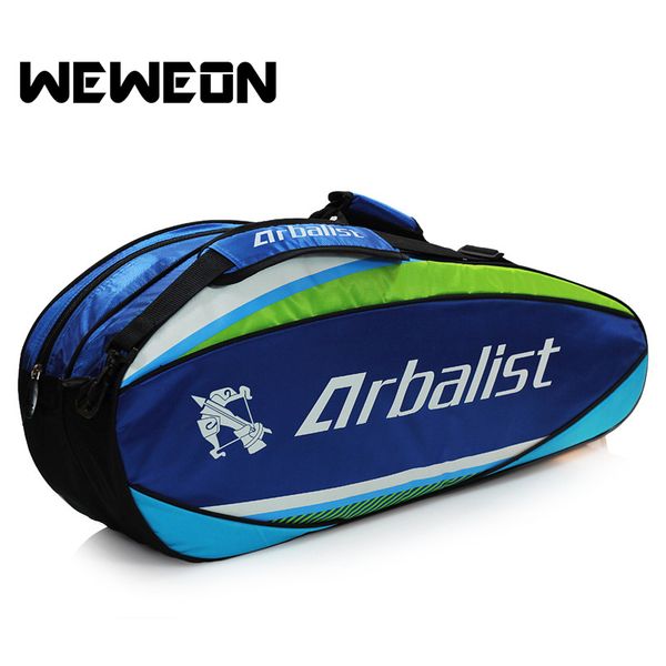 

sports bag tennis rackets backpack badminton shoulder rackets bag for outdoor sports 6 pieces with excluded