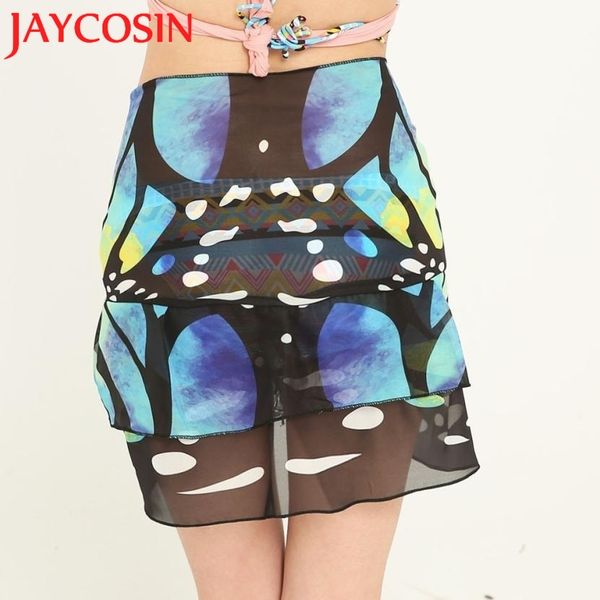 

женщины шифон солнцезащитный крем шаль пляж бикини купальники wrap coverup юбка купальник юбки женские дропшиппинг 18 июля, Black