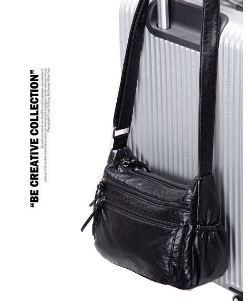 

женская мода waterwashed кожа маленькая сумка повседневная плеча messenger маленькая сумка женская сумка черный цвет q-5986uiiu d18102407