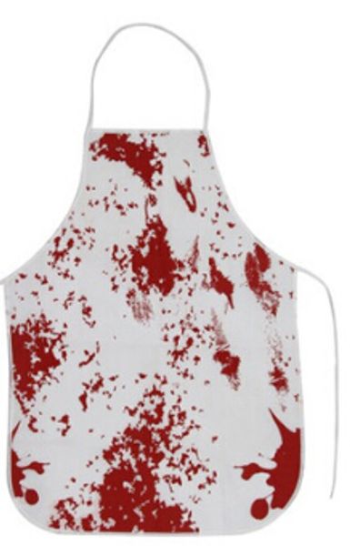

Costume Accessories Halloween Bloody Apron White Party Decoration Cosplay Costumes