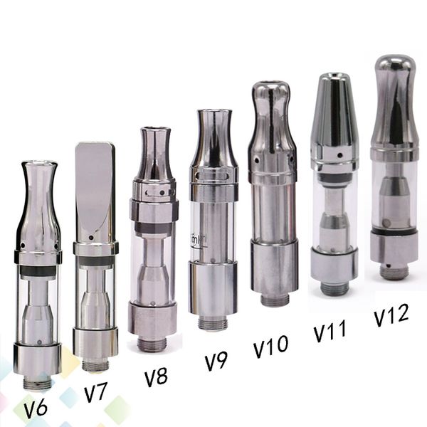 

Authentic Amigo Liberty V6 V7 V8 V9 V10 V11 V12 Atomizer 510 Thick Oil Vaporizer Pen Cartridge Itsuwa Ceramic Vape Cartridges DHL Free