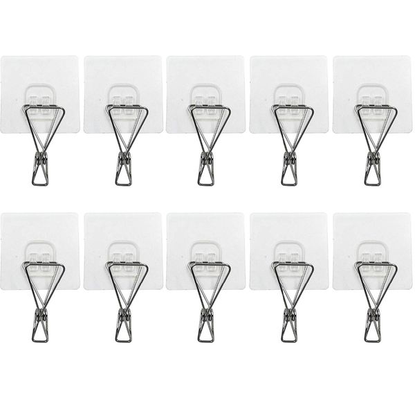 

bath shower clip 10/pk for bathroom, kitchen, landry room