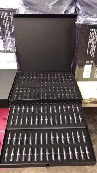 

new lipstick set makeup moisturizing lip cream 128pcs set cosmetics lipsticks natural long-lasting new dhl ing