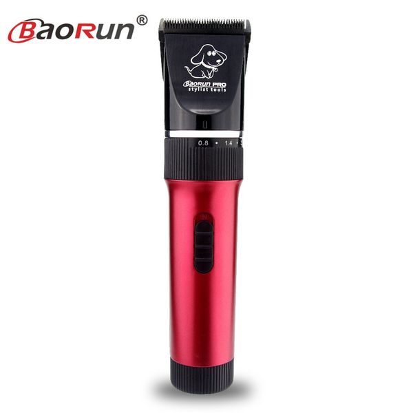 

professional high power rechargeable electric pet dog hair trimmer low-noise safe cat animals dog hair shaver cutting clipper