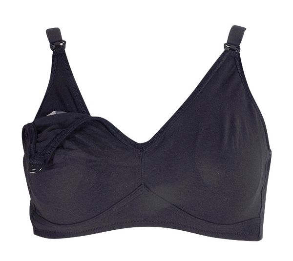 

nursing bras black plus size wire less lingerie bras ing, Red;black