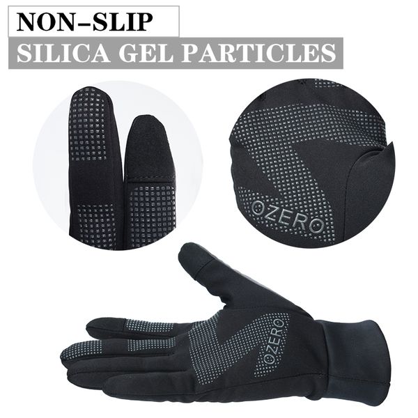Winter Touch Screen Outdoor Driving Warm Windproof Waterproof Mens Women Gloves