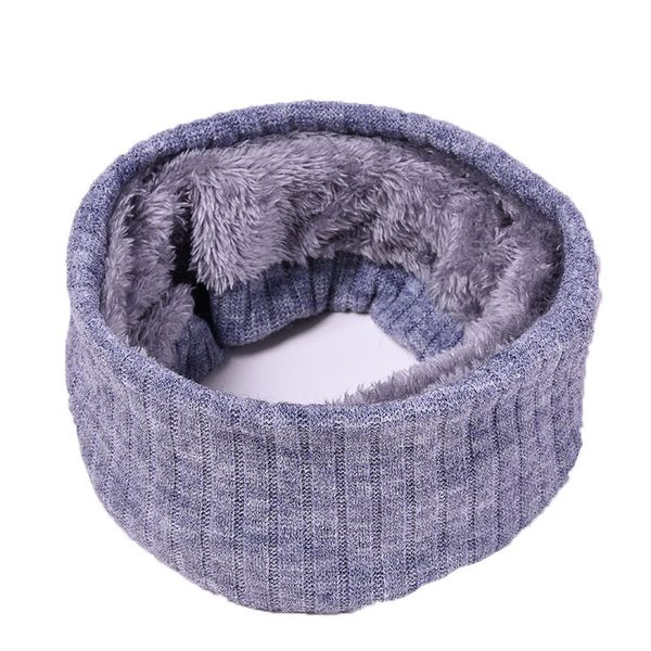 

winter scarf kids children women cotton thickened wool collar scarves men boy baby scarf girls neck scarf unisex, Blue;gray