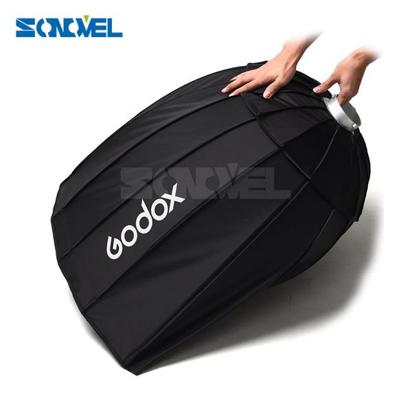Godox P90L 90cm profondo Softbox leggero parabolico con lanello delladattatore del supporto di Bowens per la luce Flash di Monolight Studio di Mount Bowens 