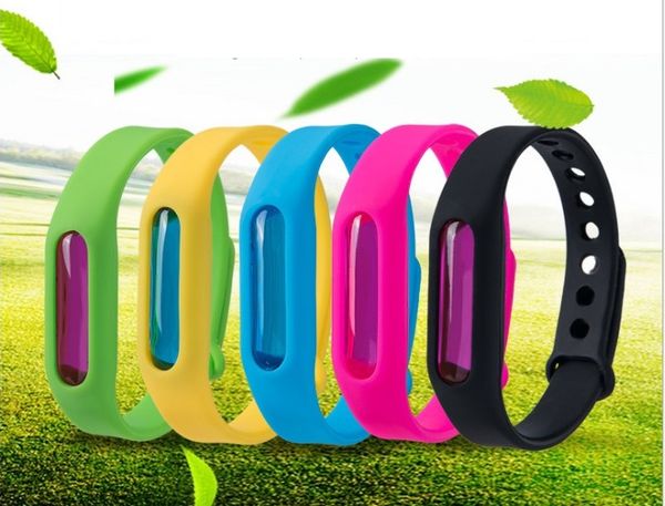 

new anti mosquito pest insect bugs repellent repeller wrist band bracelet wristband protection mosquito deet-non-toxic safe bracelet
