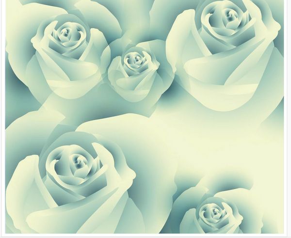 

3d wallpaper mural decor p backdrop modern minimalist white rose art mural for living room large painting home decor 3d wallpaper