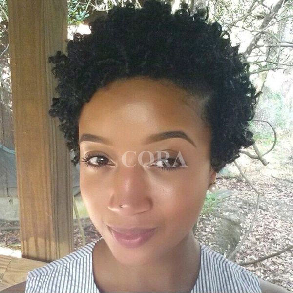 Human Hair Wigs Short Wavy Hair Wig Glueless Short Curly Wigs For