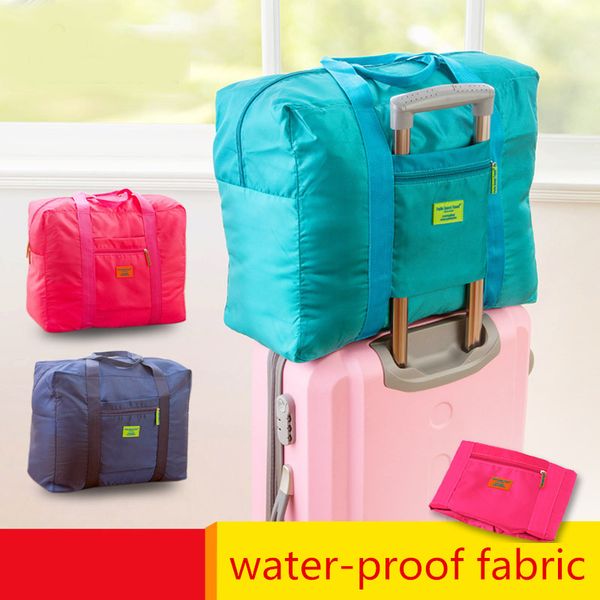 

water proof nylon storage bag clothes collection bag for female and male travelling portable clothes stuff bag