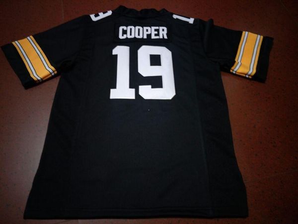 

men #19 max cooper iowa hawkeyes alumni college jersey s-4xlor custom any name or number jersey, Black;red