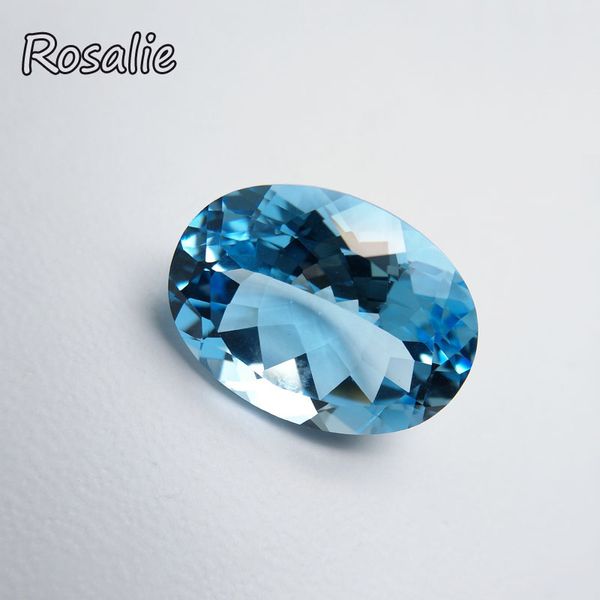 

rosalie,natural brazil sky blue z oval cu 15x20mm21ct loose real gemstone for silver jewelry special cut diy jewelry design, Black
