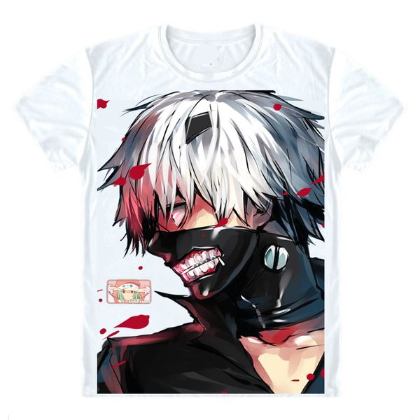 Tokyo Ghoul T Shirts Short Sleeve Shirts Anime Manga Ken Kaneki Haise Sasaki Eyepatch Centipede Black Reaper One Eyed King Cosplay Shirt T Shirt Buy Cool T Shirt Companies From Feisnow 10 8