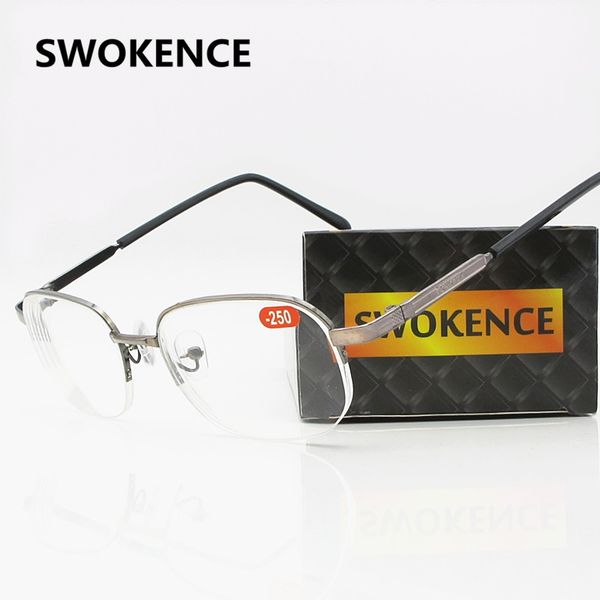 

1.0 -1.5 -2.0 -2.5 -3.0 -3.5 -4.0 -4.5 -5.0 -5.5 -6.0 men women finished myopia glasses shortsighte eyeglasses end product f155, Silver