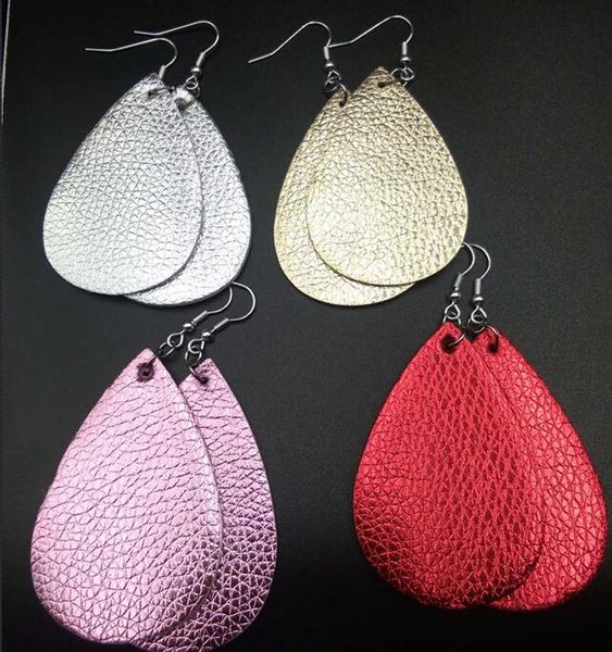 

горячие продажи искусственной кожи пу серьга Boho ручной работы персонализированн