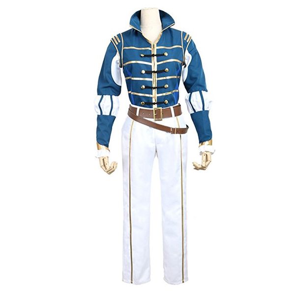 

a3 cosplay costume spring itaru chigasaki halloween uniform, Black
