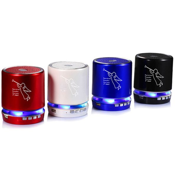 

T 2308a angel pattern mini protable bluetooth wirele peaker upport tf card peaker hower waterproof with package