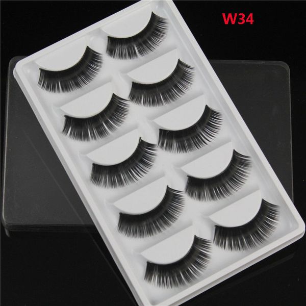 

5pairs / set нове пођплени макиж инеиекие воло накладне Ѭени ееве