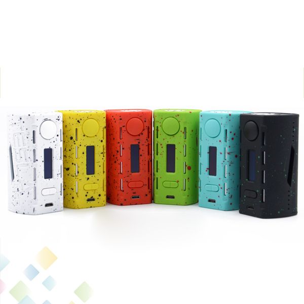

Original Tesla Wye 200W Box Mod Vaporizer Powerful 200Watt E Cigarette Vape Mod Splatter Design Fit 510 Tank Ecig DHL Free