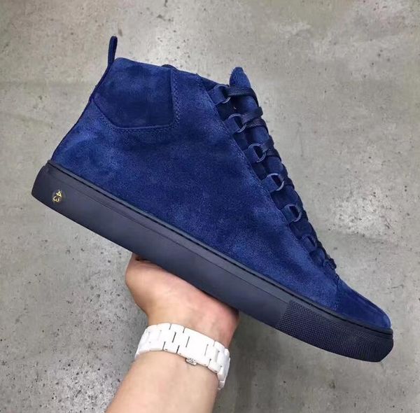 

роскошные новинки сине-серая замша лот вырезать мужские кроссовки конькобежная обувь арена (купальники) кроссовки бренд junior кроссовки ход, Black