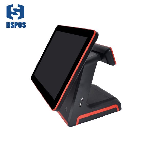 

hspop hs-sdl818 single/double touch screen pos system restaurantÂ cashregisterÂ supermarket point of sale with defaulttrial windows7 system