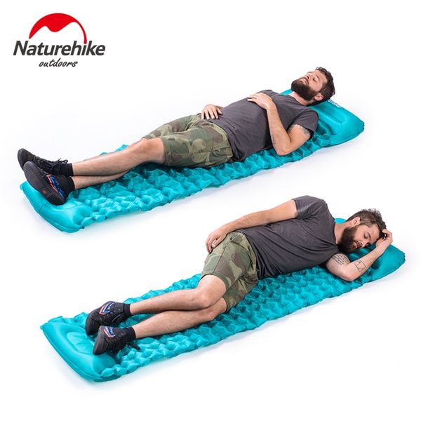 Naturehike 20d Nylon Tpu Manual Inflating Camping Sleeping Mat