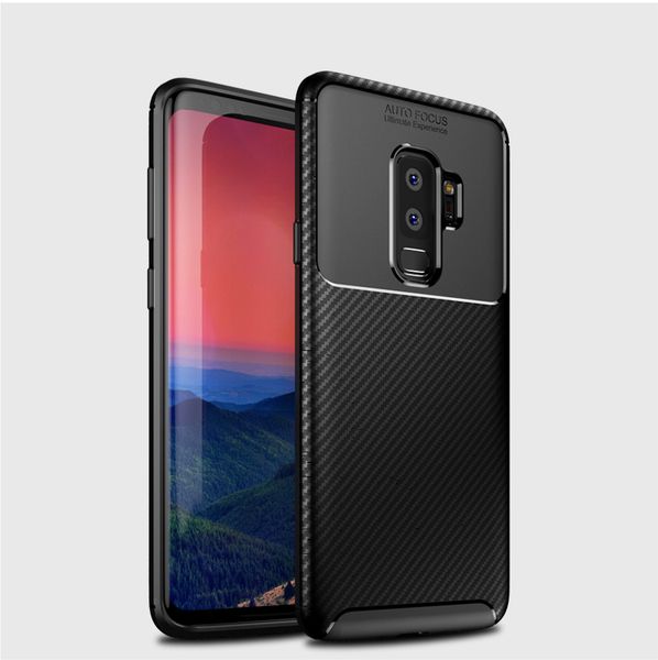 

чехол для samsung галактики s9plus s9 и samsung note9 mewah serat карбон ультра типи lembut силикон тпу чехол для samsung с9 плюс капа