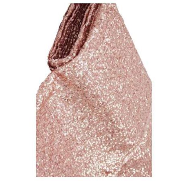 Tovaglia rettangolare con paillettes Runner da tavola per banchetti Ricevimento di nozze Decorazioni per feste, n. 1 oro rosa