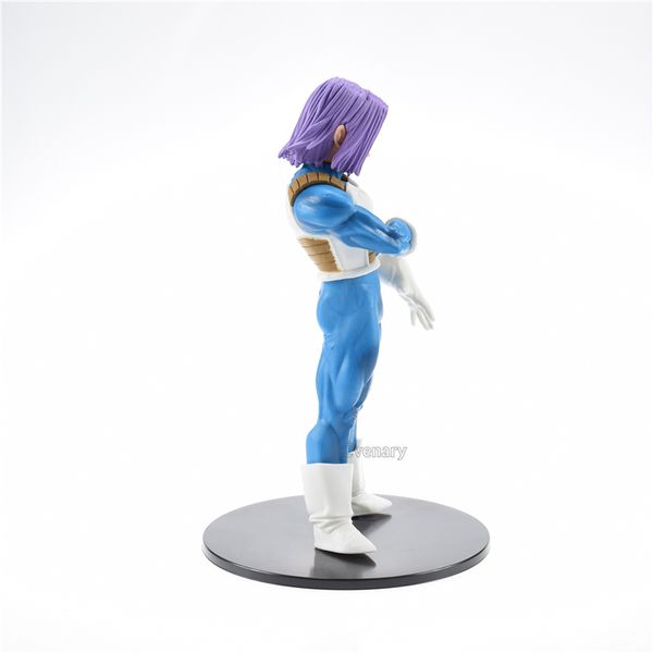 

new design dragon ball super trunks &torankusu resolution of soldiers vol .5 dbz super saiyan pvc action figure model toy 18cm