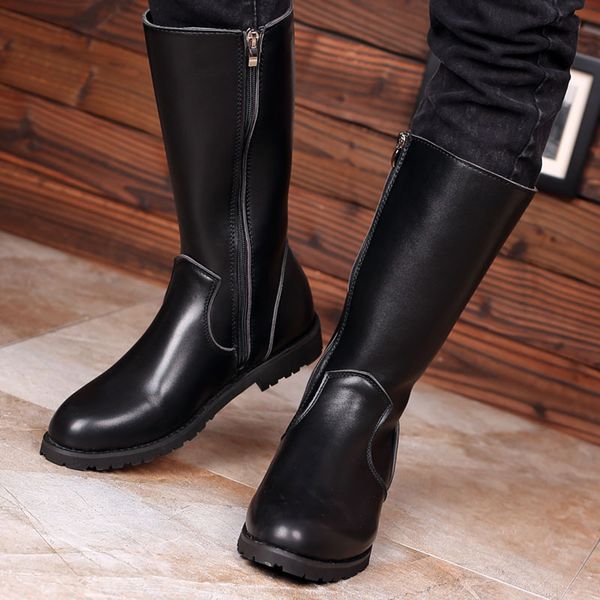 

herobiker motorcycle boots mens motocross boots artificial leather motorcycle shoes motorbike botas riding shoes black