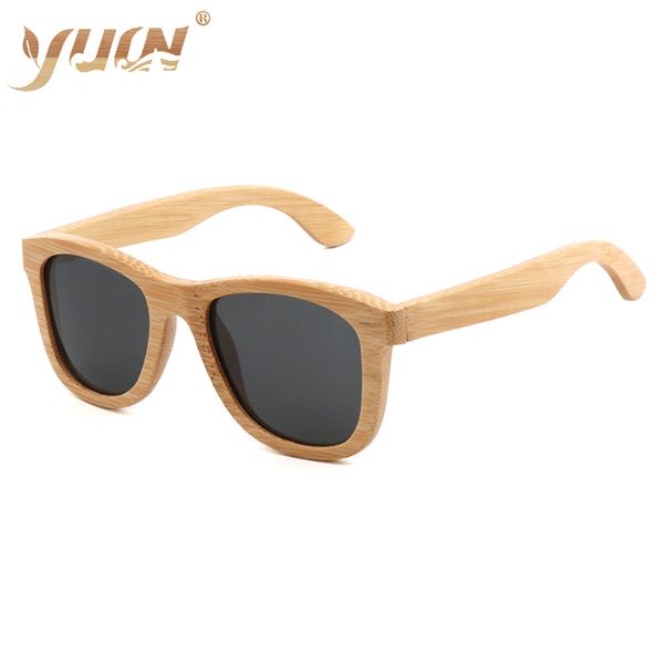 

bamboo sunglasses women brand designer polarized sun glasses fashion bamboo wooden glasses b5640, White;black