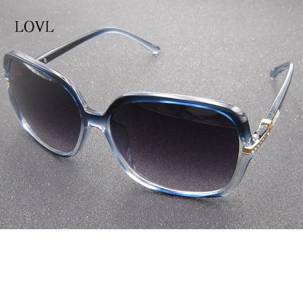 

2018 women sunglasses vintage blue clear glasses classic oversized ladies sunglasses uv400 l1154, White;black
